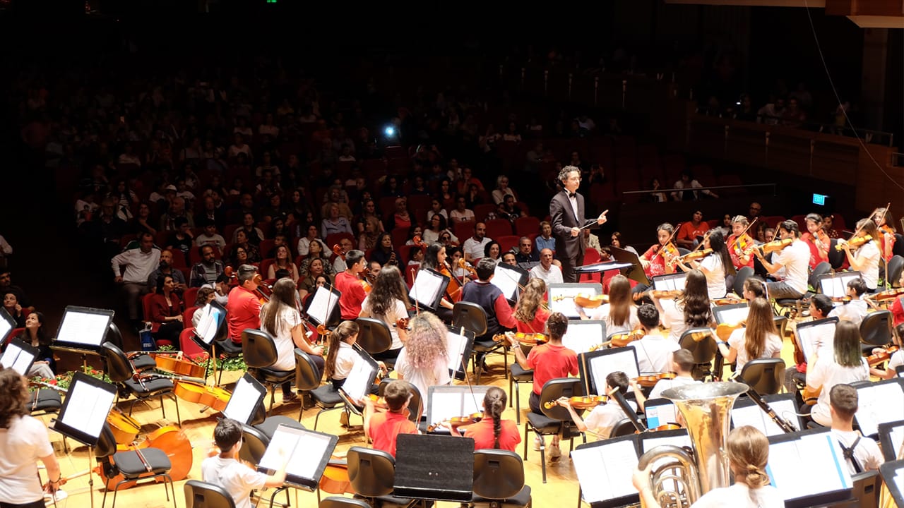 İnci Vakfı Çocuk Orkestrası 23 Nisan’da ’’Barış için Müzik’’ dedi