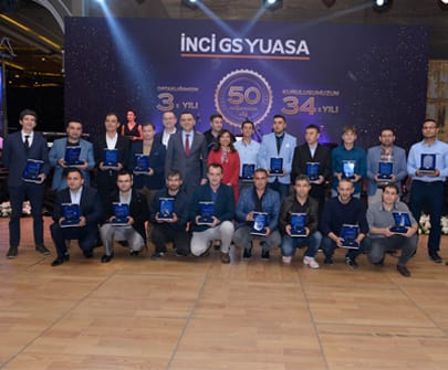 Sektörünün teknoloji lideri İnci GS Yuasa 34 yaşında